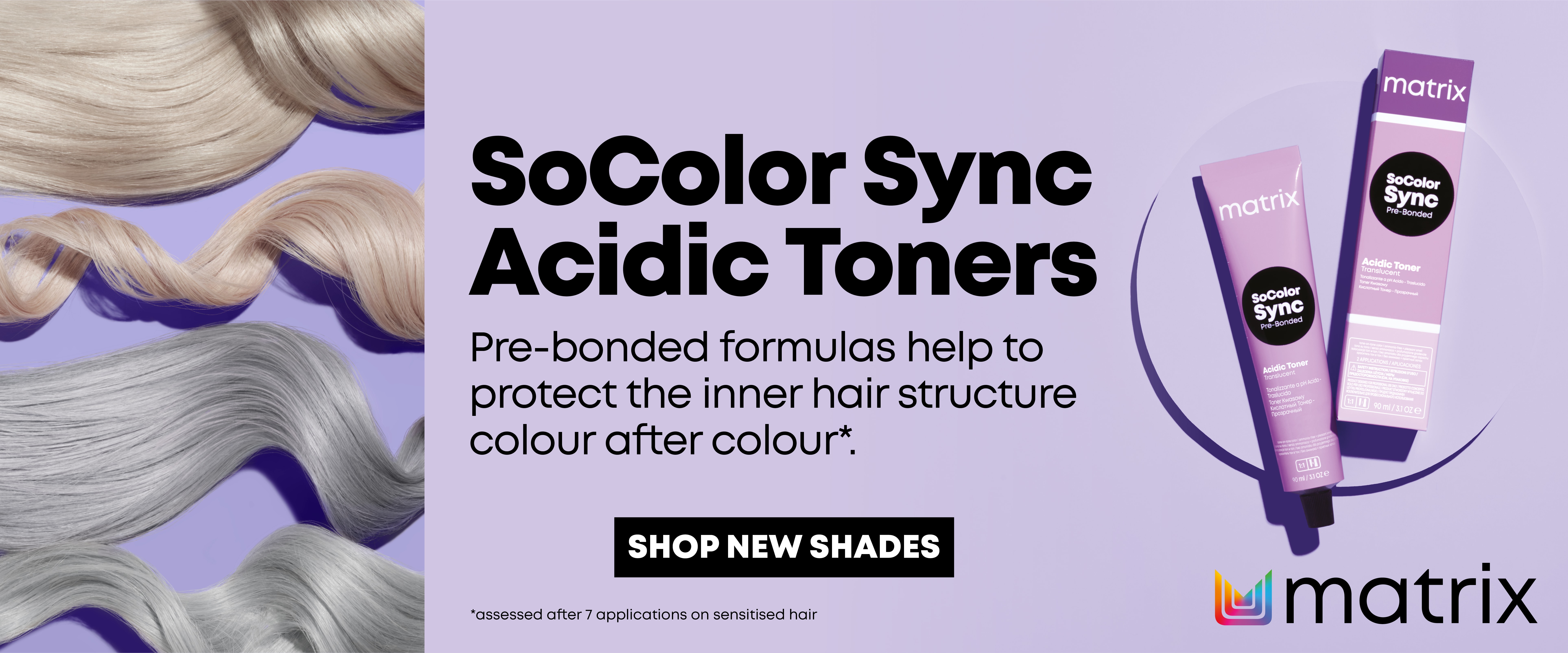 Unbreak My Blonde Acidic toners Banner